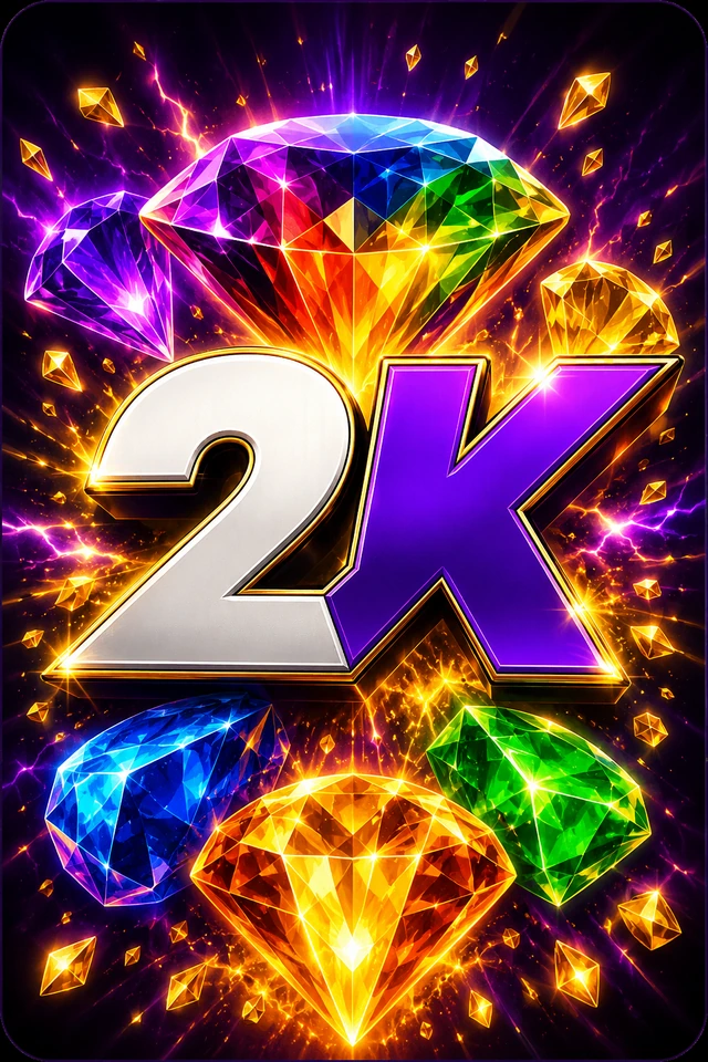 Ілюстрація ігрової добірки 2K — Supercharged Diamonds